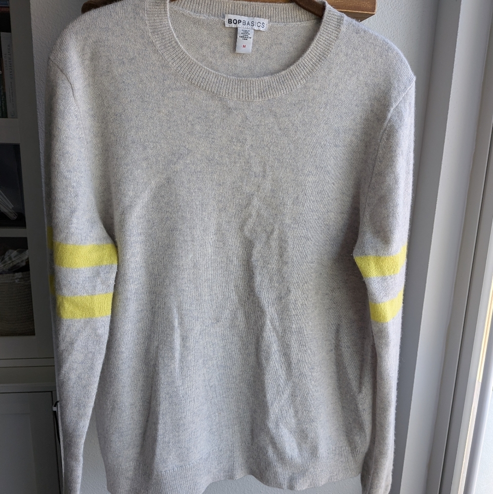 Bop Basics Shopbop 100% Cashmere Crewneck Sweater - Spring Transition